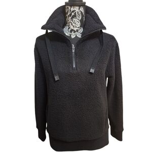 Athleta Sherpa Quarter-Zip Pullover